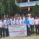 नेपाल भारत मैत्री संघ स्याङ्जाद्वारा शैक्षिक सामग्री वितरण, नगर प्रमुख रेग्मीद्वारा कार्यक्रम उद्घाटन