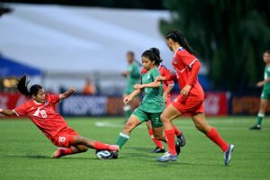 साफ यू–१७ महिला च्याम्पियनशिप नेपाल बङ्गलादेशसँग फेरि पराजित