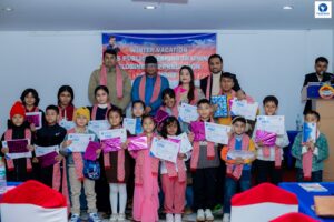 जाडो बिदामा बिद्यार्थीका लागि फ्रीडम ट्रेनिङ्ग सेन्टरमा उद्घोषण तथा भाषणकला तालिम